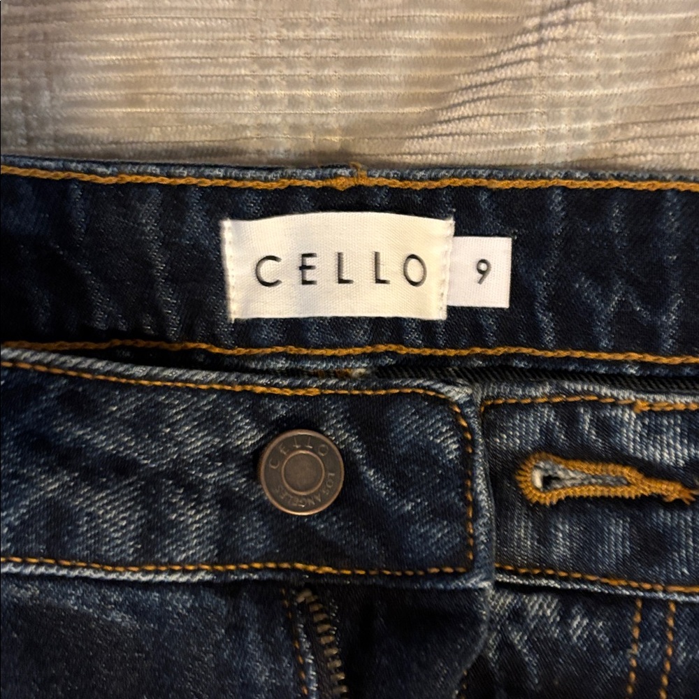 Cello Ripped Dark Blue Jeans - Picture 3 of 5